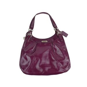 Coach Soho Plum Patent Leather Hobo Shoulder Bag F19708